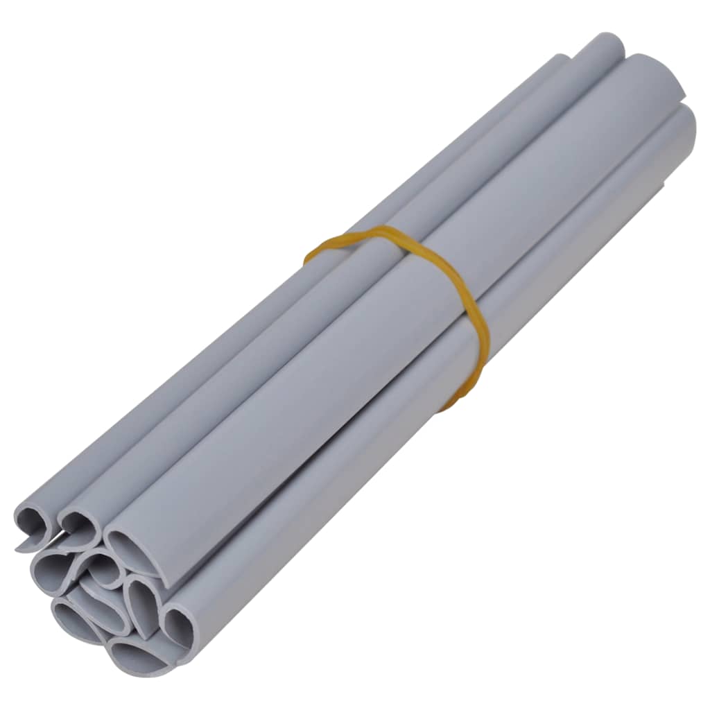 Garten-Sichtschutz 4 Stk. PVC 35x0,19 m Grün