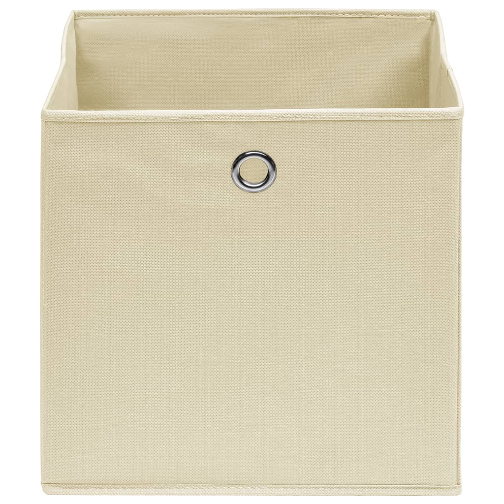 Aufbewahrungsboxen 4 Stk. Blau 32x32x32 cm Stoff
