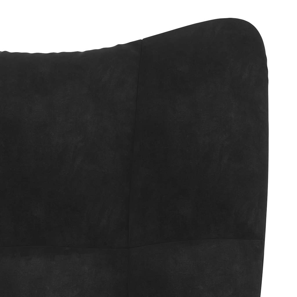 Relaxsessel Dunkelgrau Samt