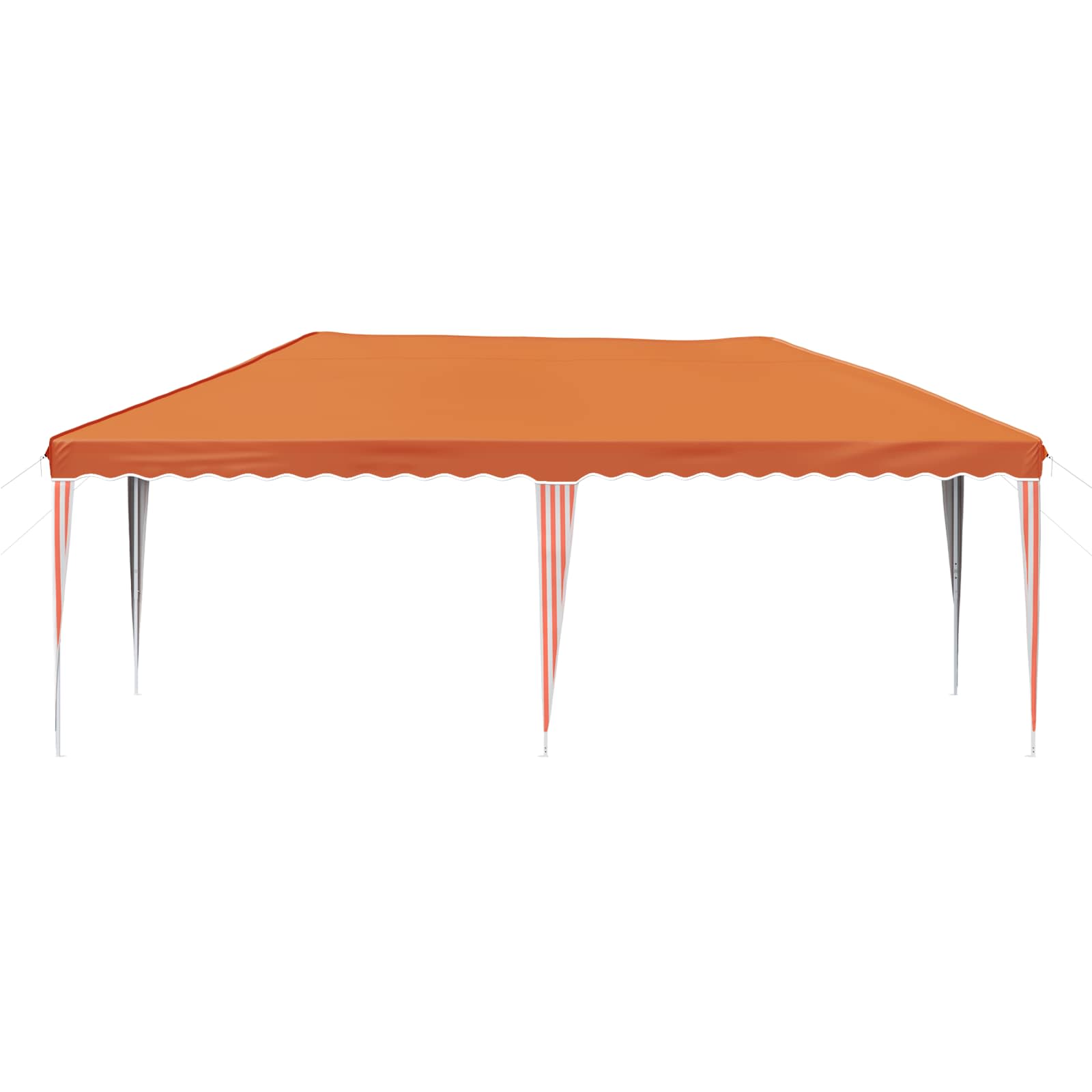 Pop-up Partyzelt 575 x 290 x 245 cm Creme