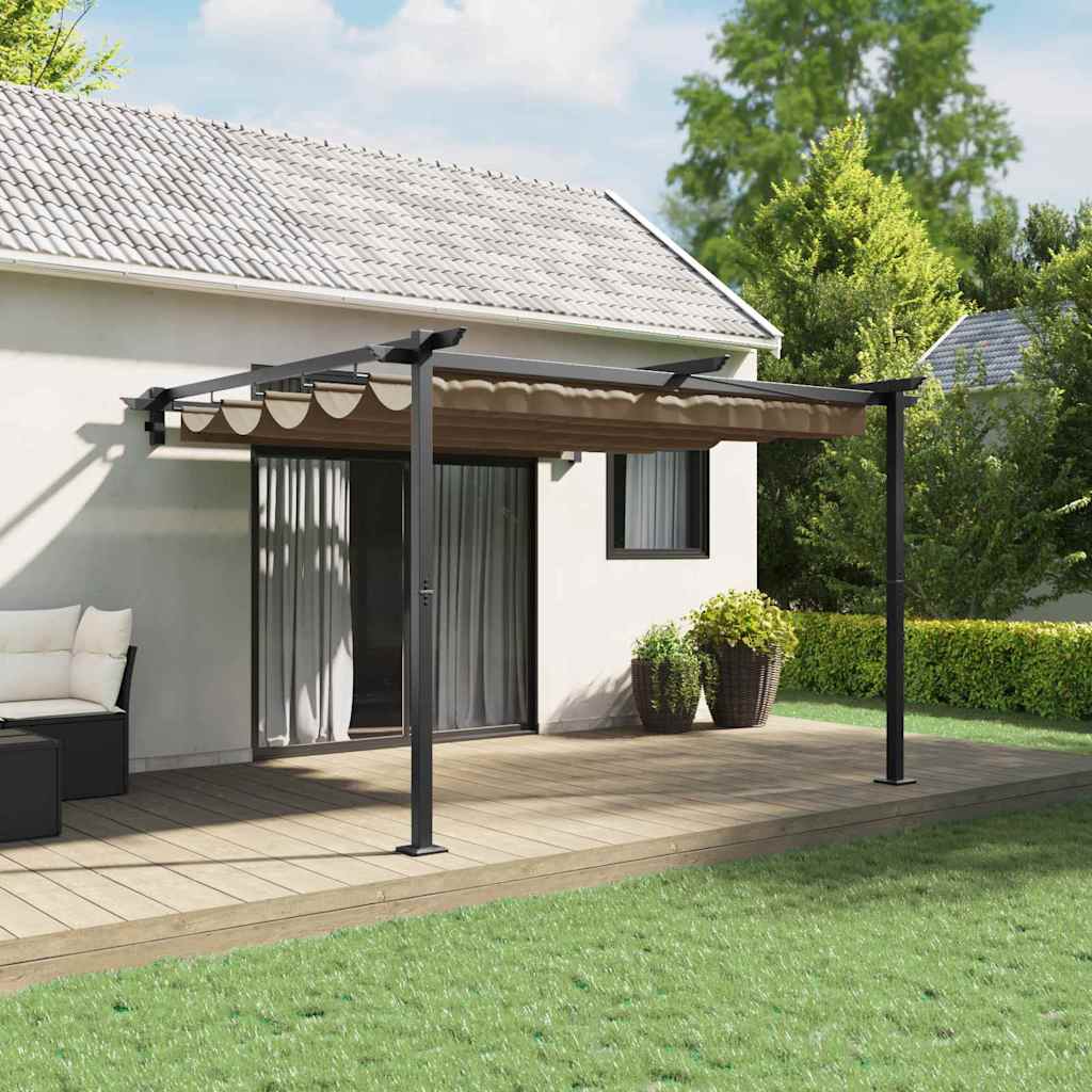 Pavillon 300 x 300 x 200 cm Creme Polyester
