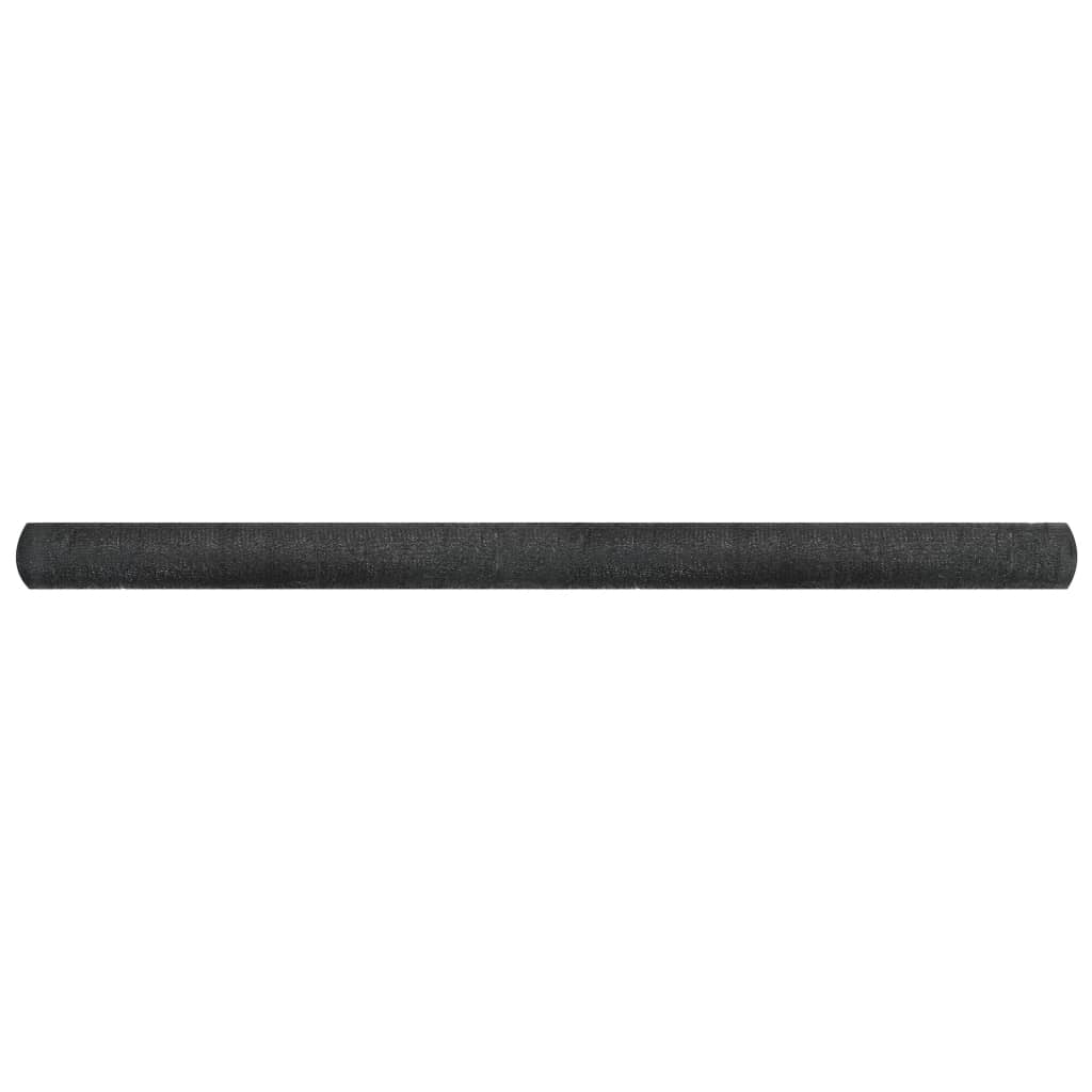 Sichtschutznetz HDPE 1x25 m Schwarz