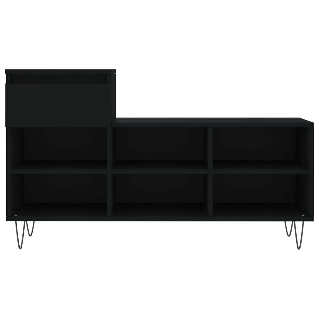 Schuhregal Weiß 102x36x60 cm Holzwerkstoff