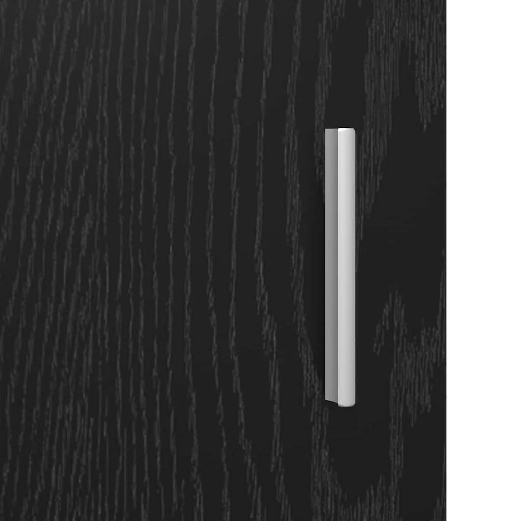 Highboard Altholz 80 x 42,5 x 185 cm Holzwerkstoff