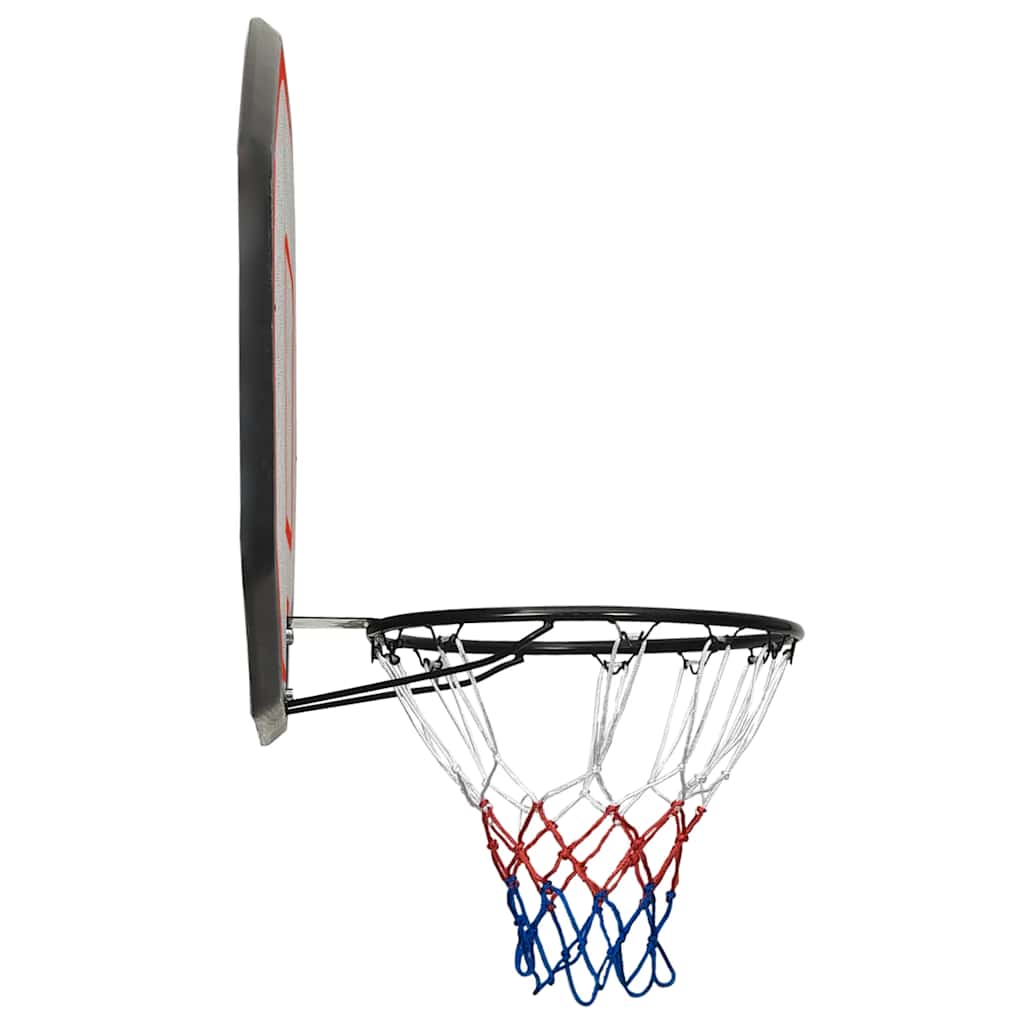 Basketballkorb Weiß 109x71x3 cm Polyethylen