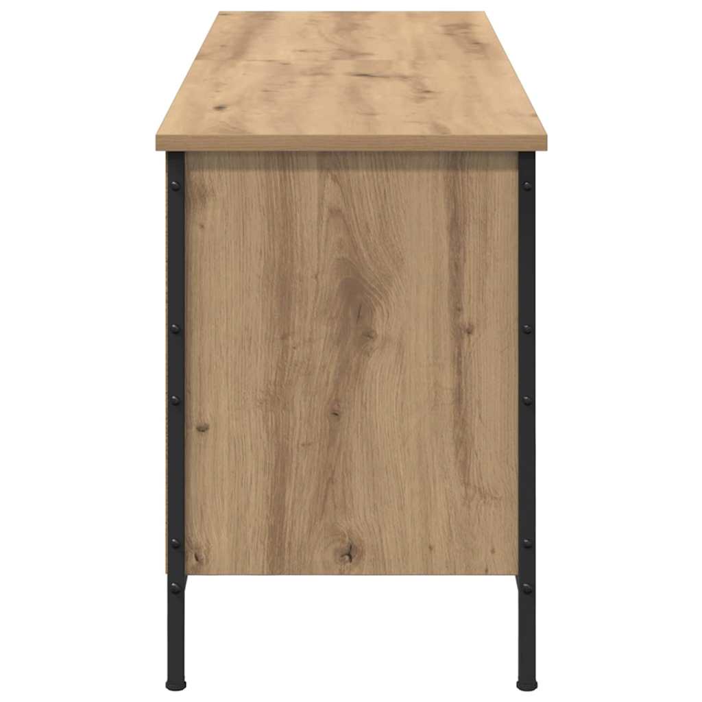 Schuhregal Schwarz 38x35x50 cm Holzwerkstoff