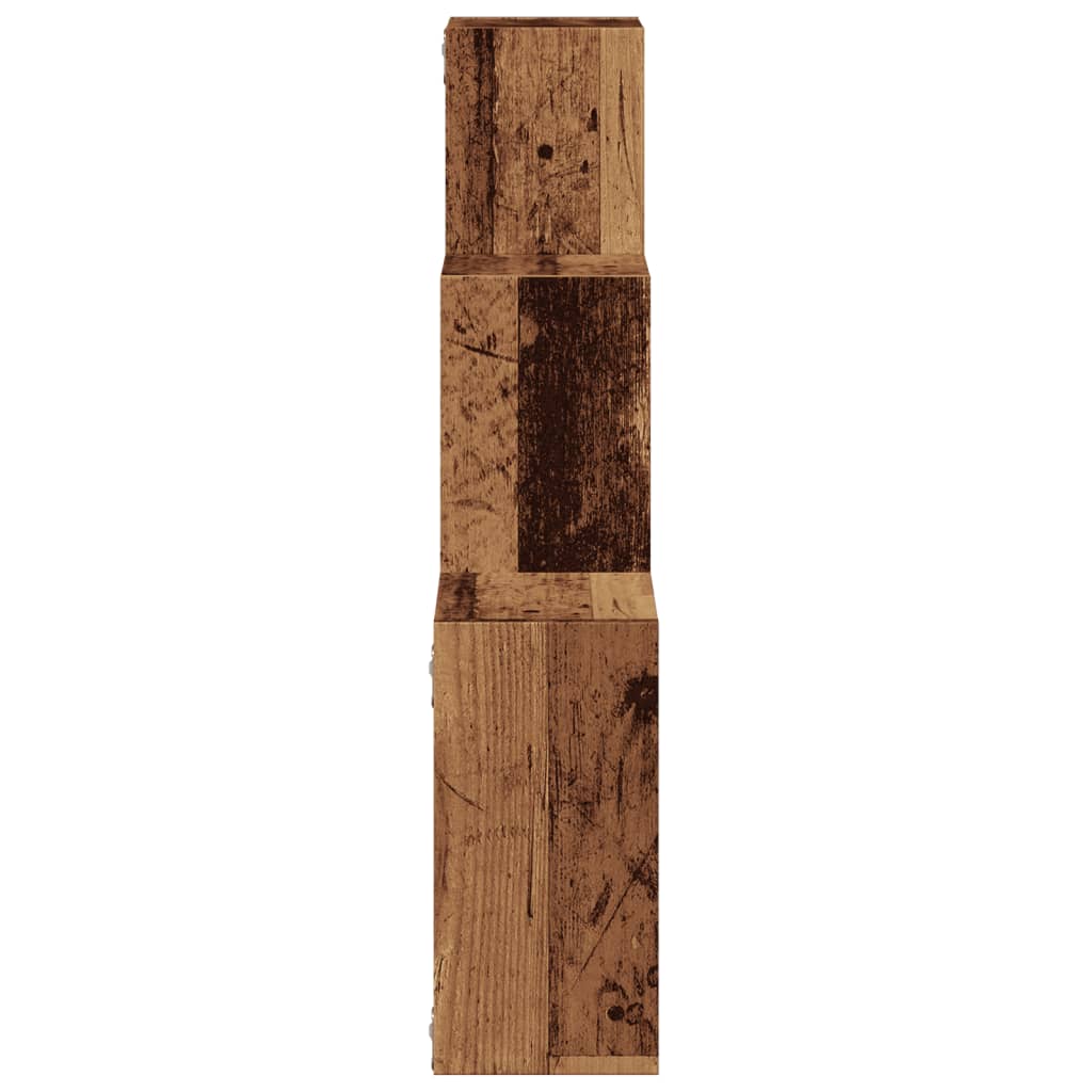 Cube Wandregale Weiß 68x15x68 cm Holzwerkstoff