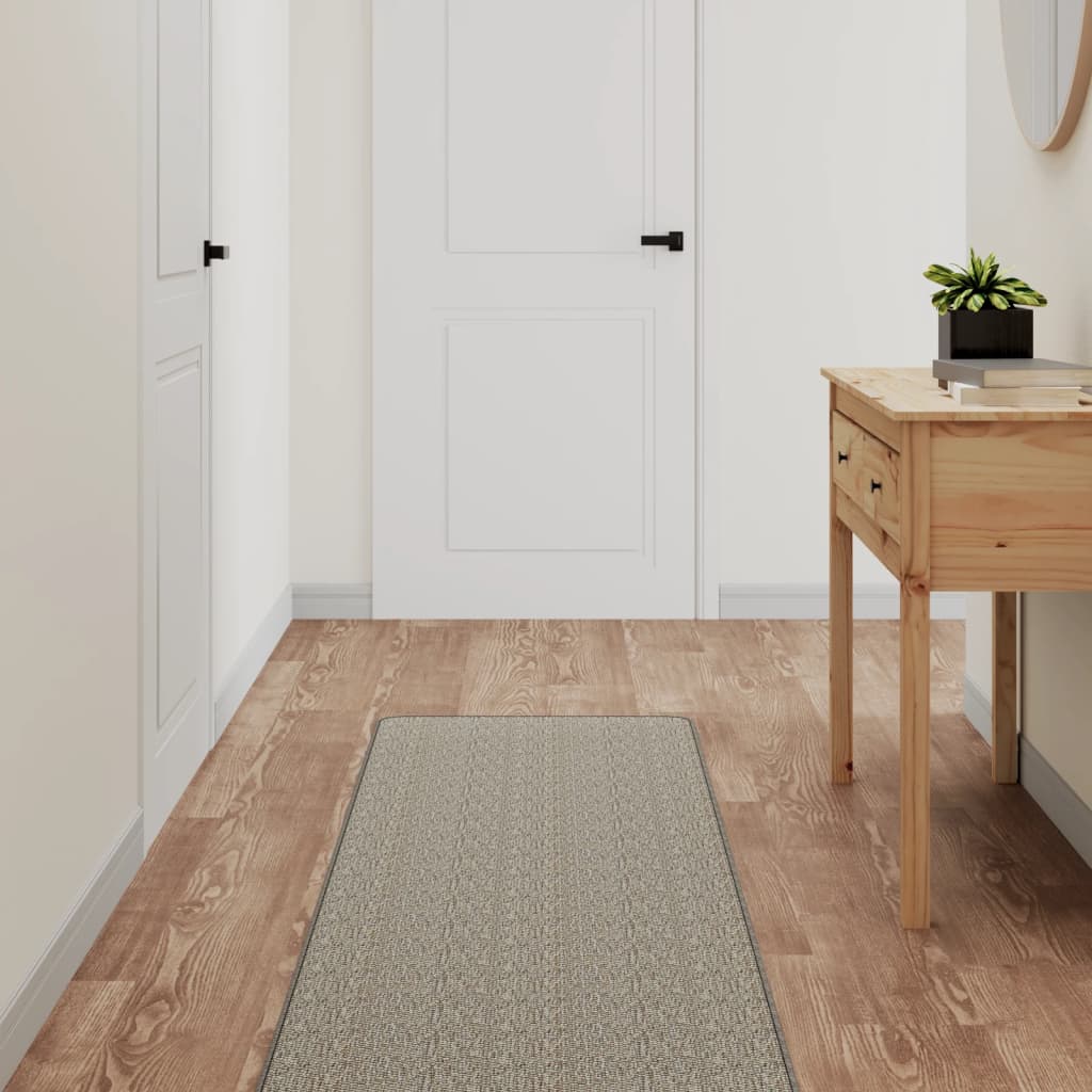Teppichläufer Sisal-Optik Platina 50x100 cm