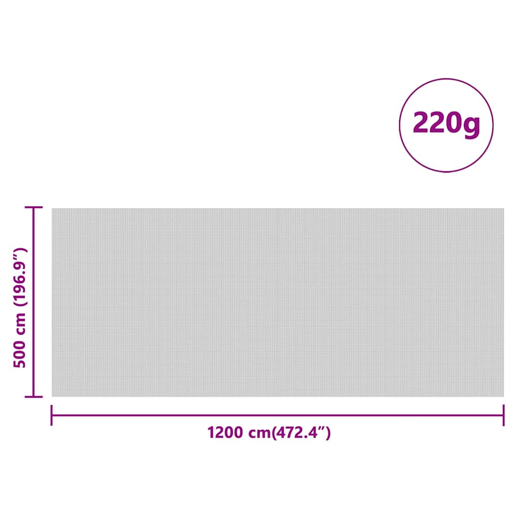 Siloabdeckung Grün 6 x 5 m HDPE