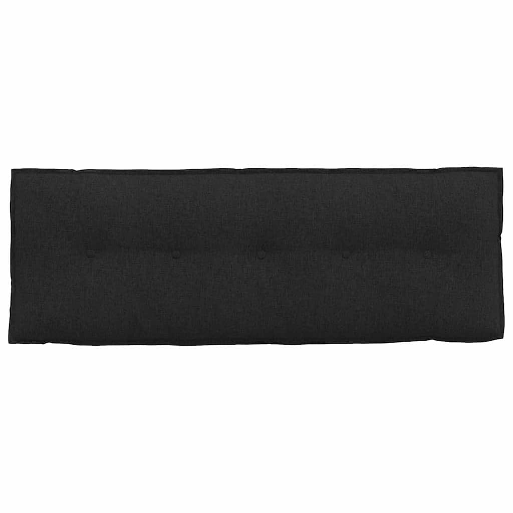 Rückenkissen Hellgrau 50 x 19 x 45 cm Stoff
