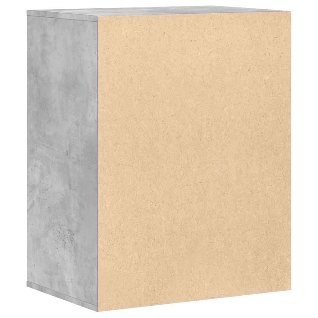 Schubladenschrank Schwarz Eichen-Optik 41 x 40 x 58 cm