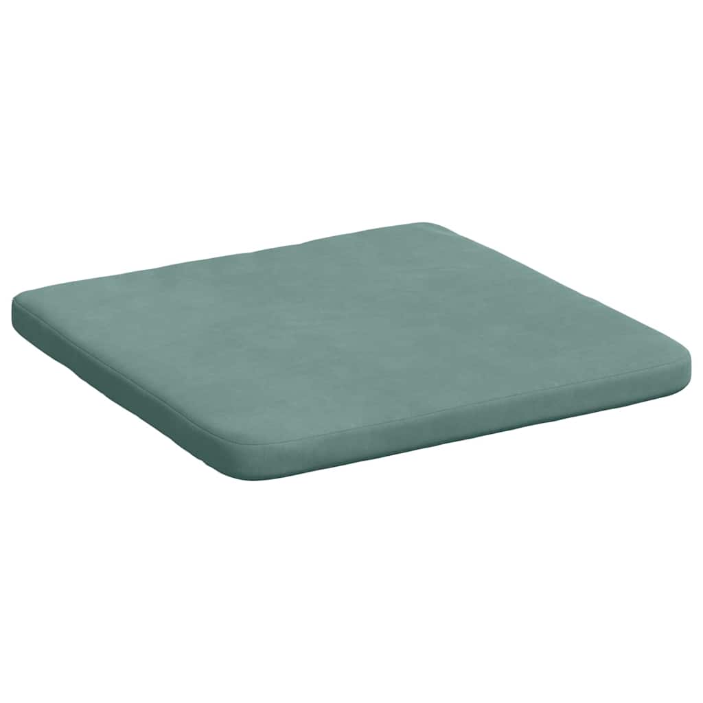 Sitzkissen 4 pcs Blau 40 x 40 x 3 cm Samt
