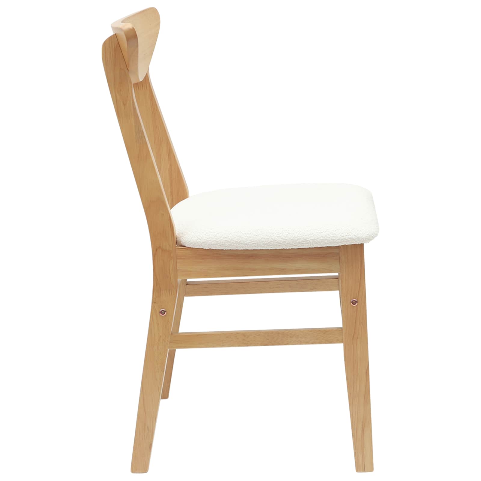 Esszimmerstühle 2 pcs Hellbraun 42 x 47.5 x 81 cm