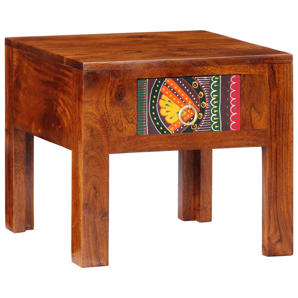 Nachttisch 40x35x45 cm Massivholz Akazie