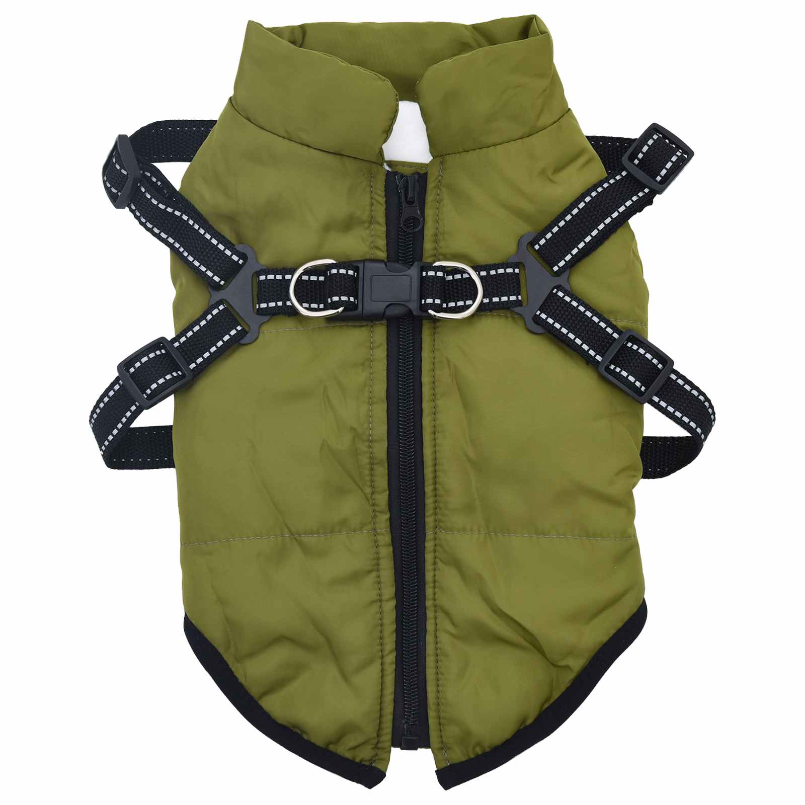 Hundemantel Rot L24 Fleece und Polyester