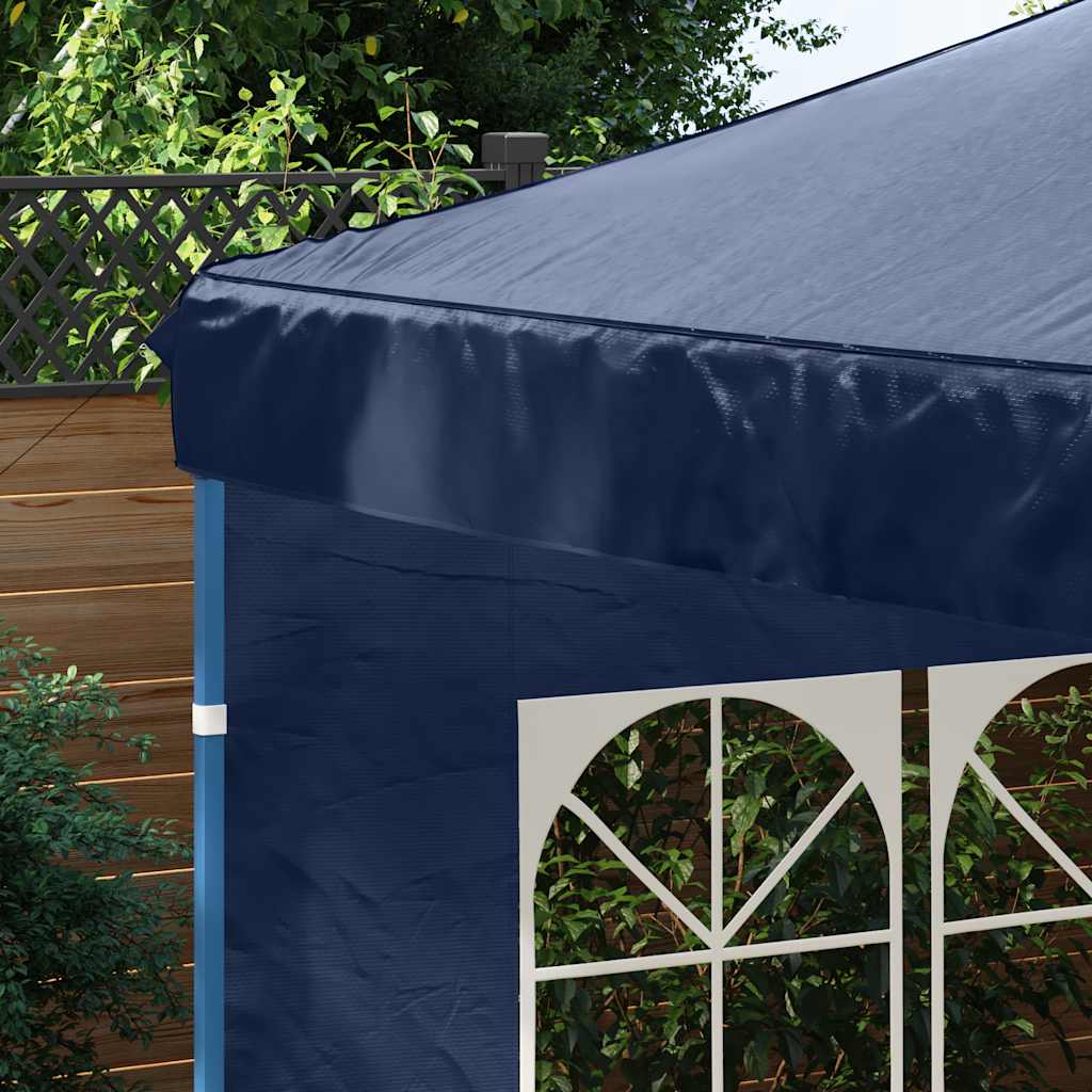 Party Zelt Seitenteil 2 pcs 300 x 195 cm Rot PE und Stahl