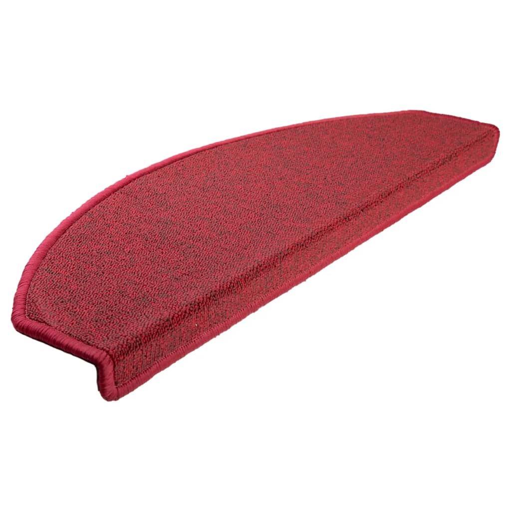 Stufenmatten 15 Stk. 56x17x3 cm Anthrazit Halbrund