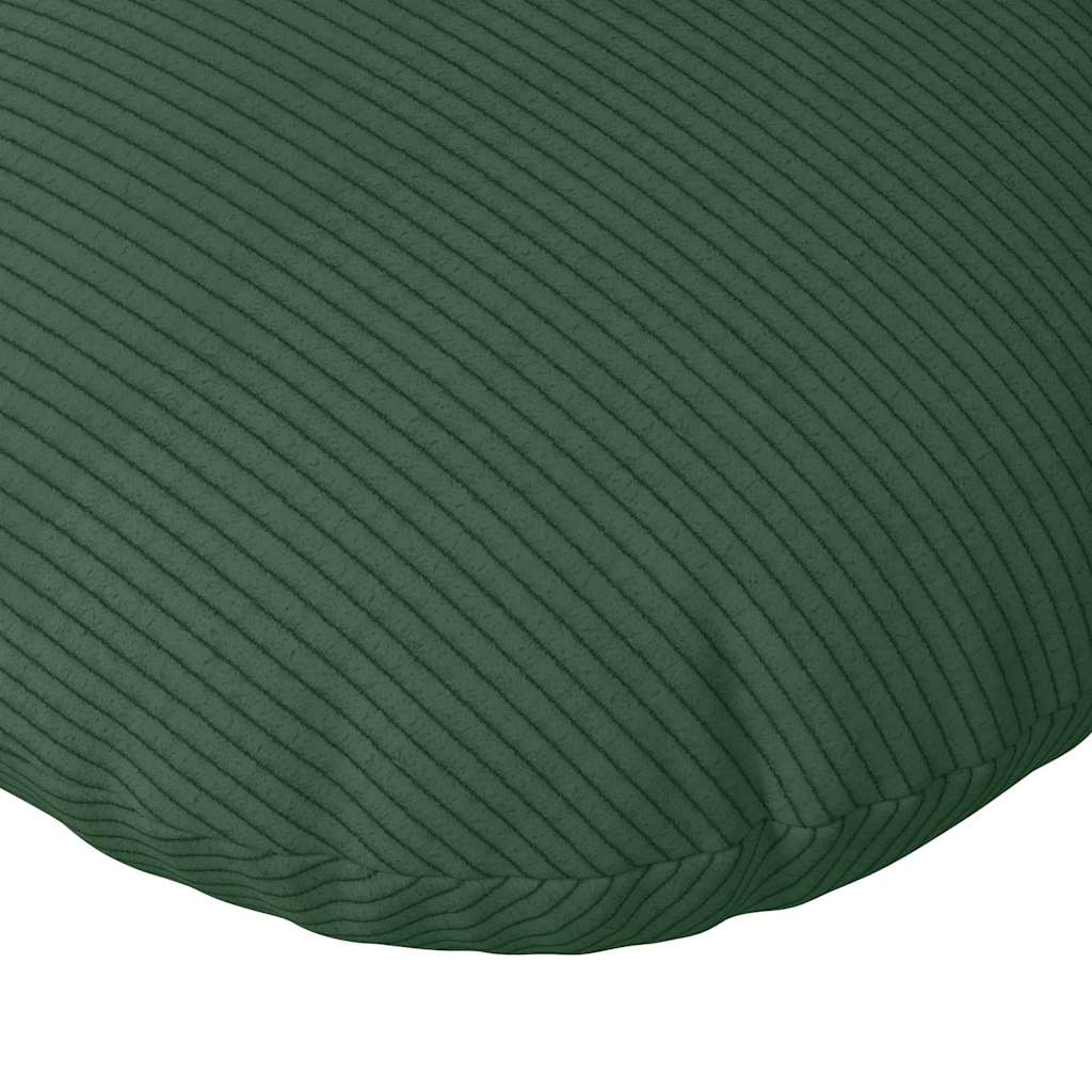 Sitzkissen 2 pcs Hellgrau Ø30 x 13 cm Cordstoff