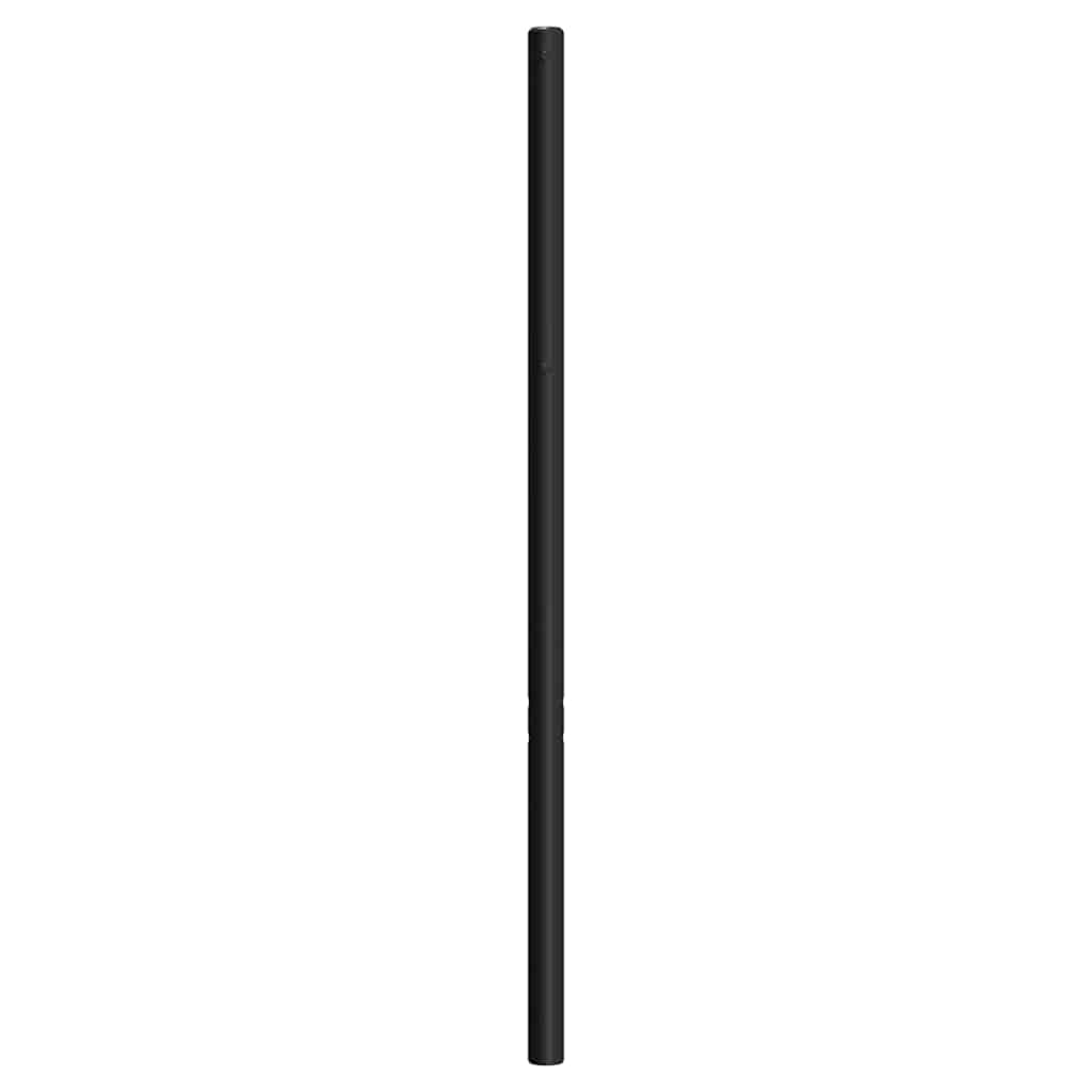 Ersatz-Kopfteil Metall Schwarz 100 cm