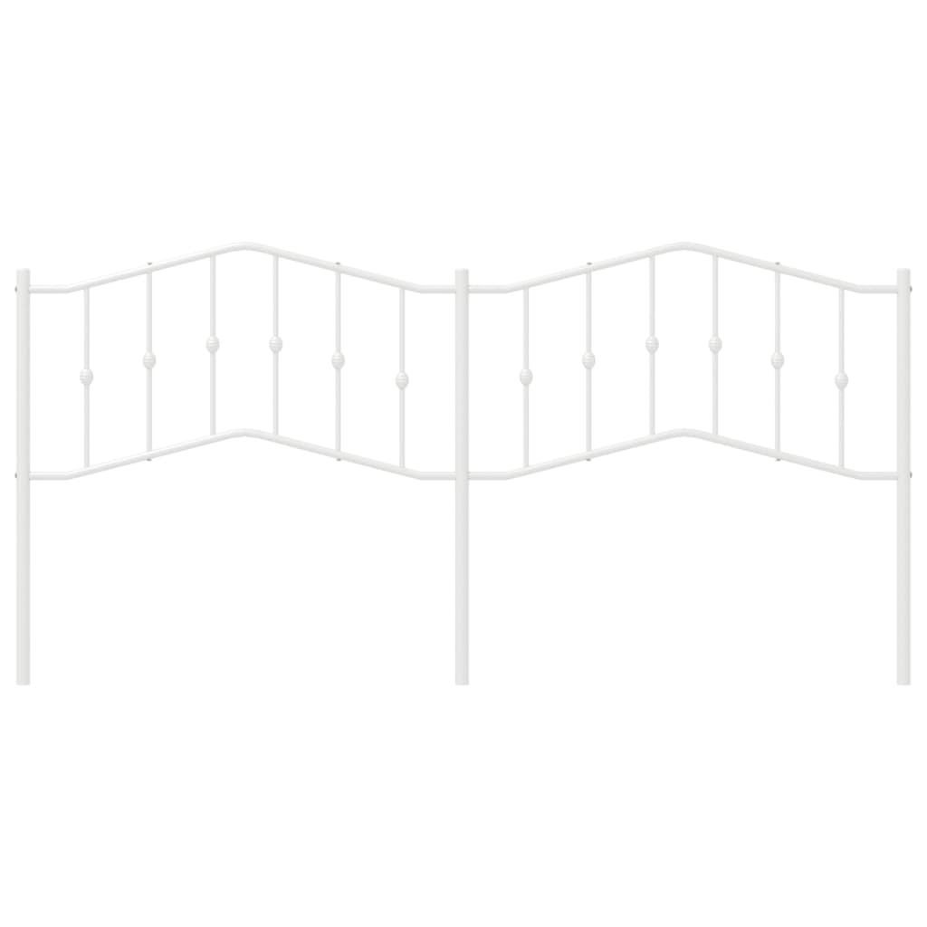 Ersatz-Kopfteil Metall Schwarz 90 cm