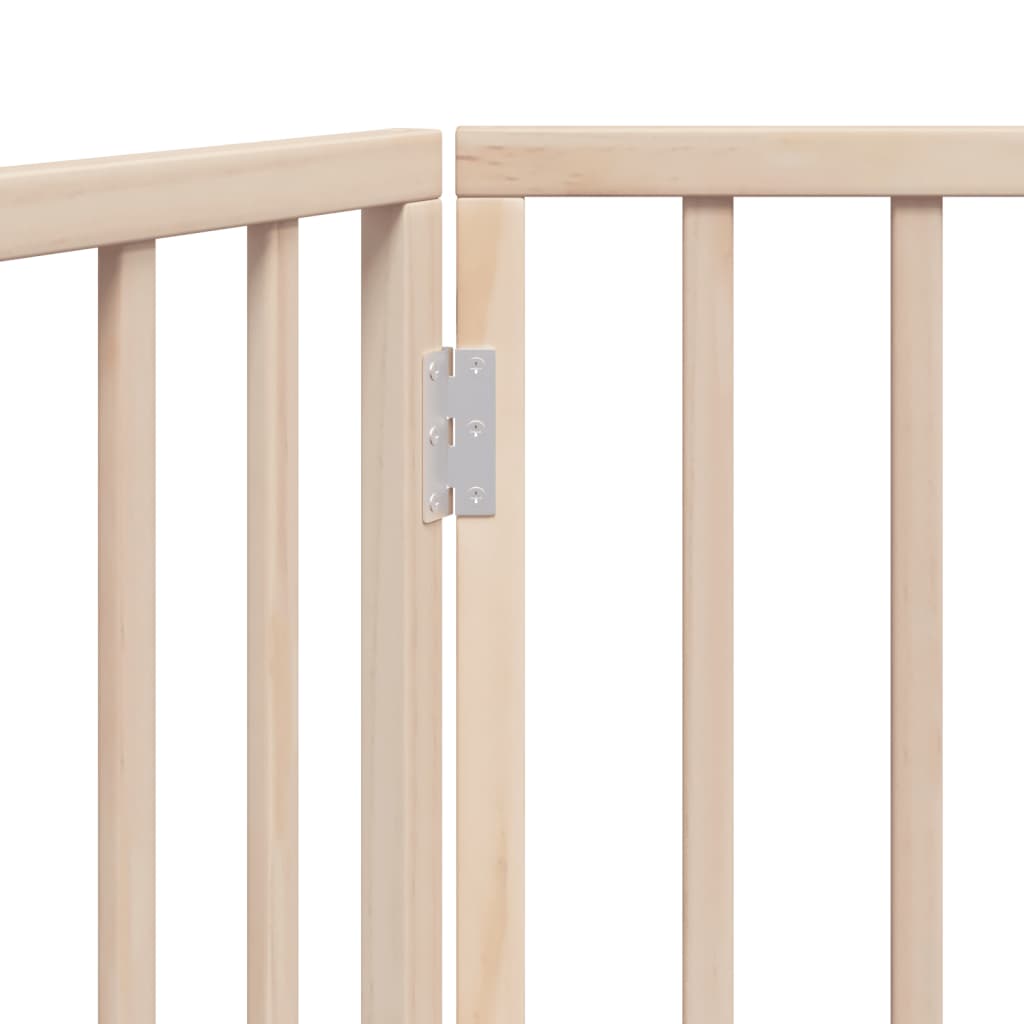 Hundegitter Faltbar 3 Paneele 150 cm Pappelholz