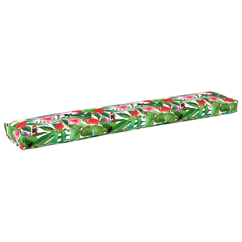 Palettenkissen Anthrazit 200 x 40 x 8 cm Oxford-Stoff