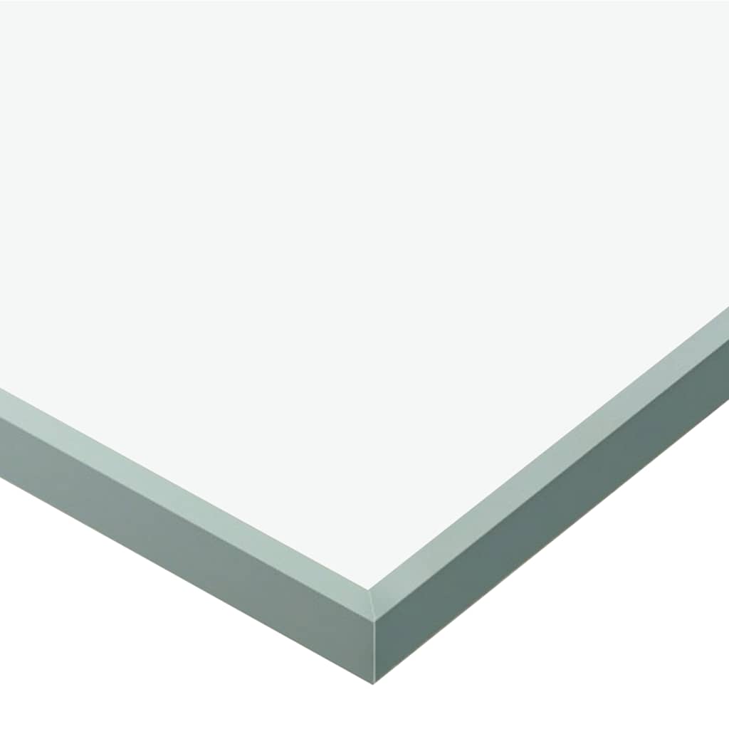 Schiebetür ESG-Glas und Aluminium 76x212 cm Silbern