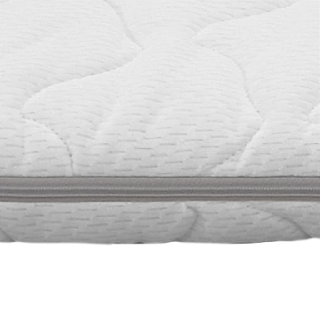 Matratzenauflage 80 x 200 cm viskoelastischer Memory-Schaum 6cm
