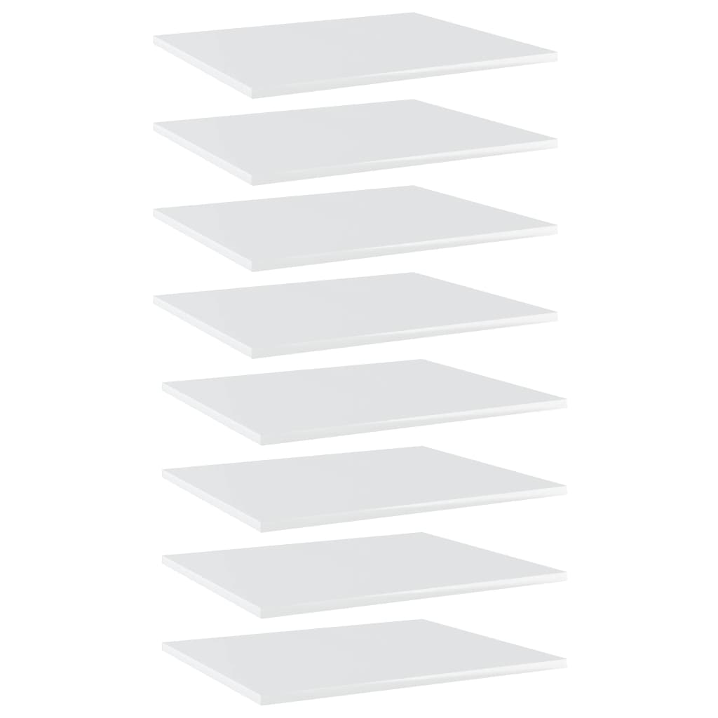 Bücherregal-Bretter 4 Stk. Weiß 40x10x1,5 cm Holzwerkstoff