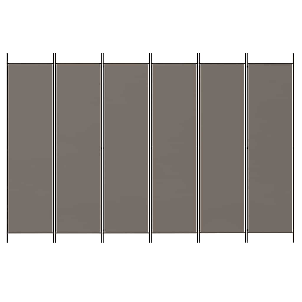 3-tlg. Paravent Schwarz 150x200 cm Stoff