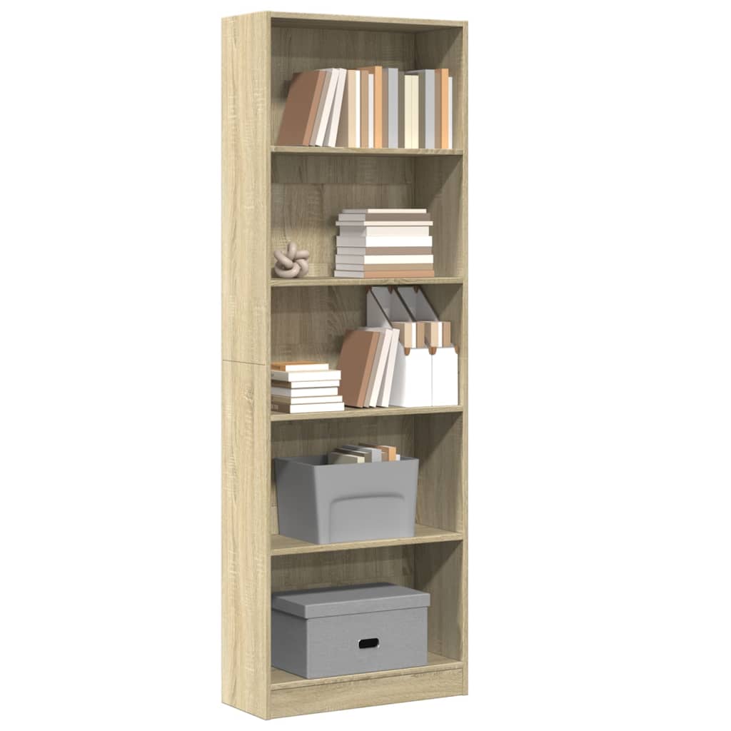 Bücherregal Weiß 40x24x75 cm Holzwerkstoff