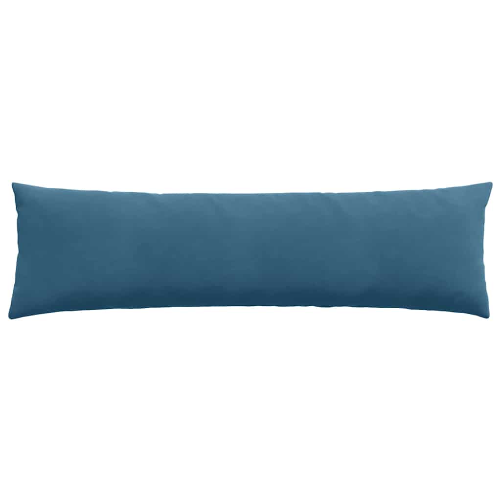 Sofakissen 2 Stück Blau 50 x 30 cm Cordstoff