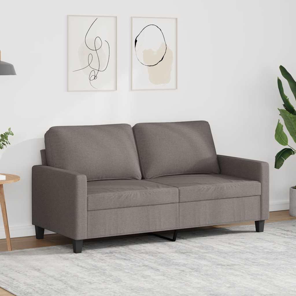 3-Sitzer-Sofa Hellgrau 180 cm Stoff
