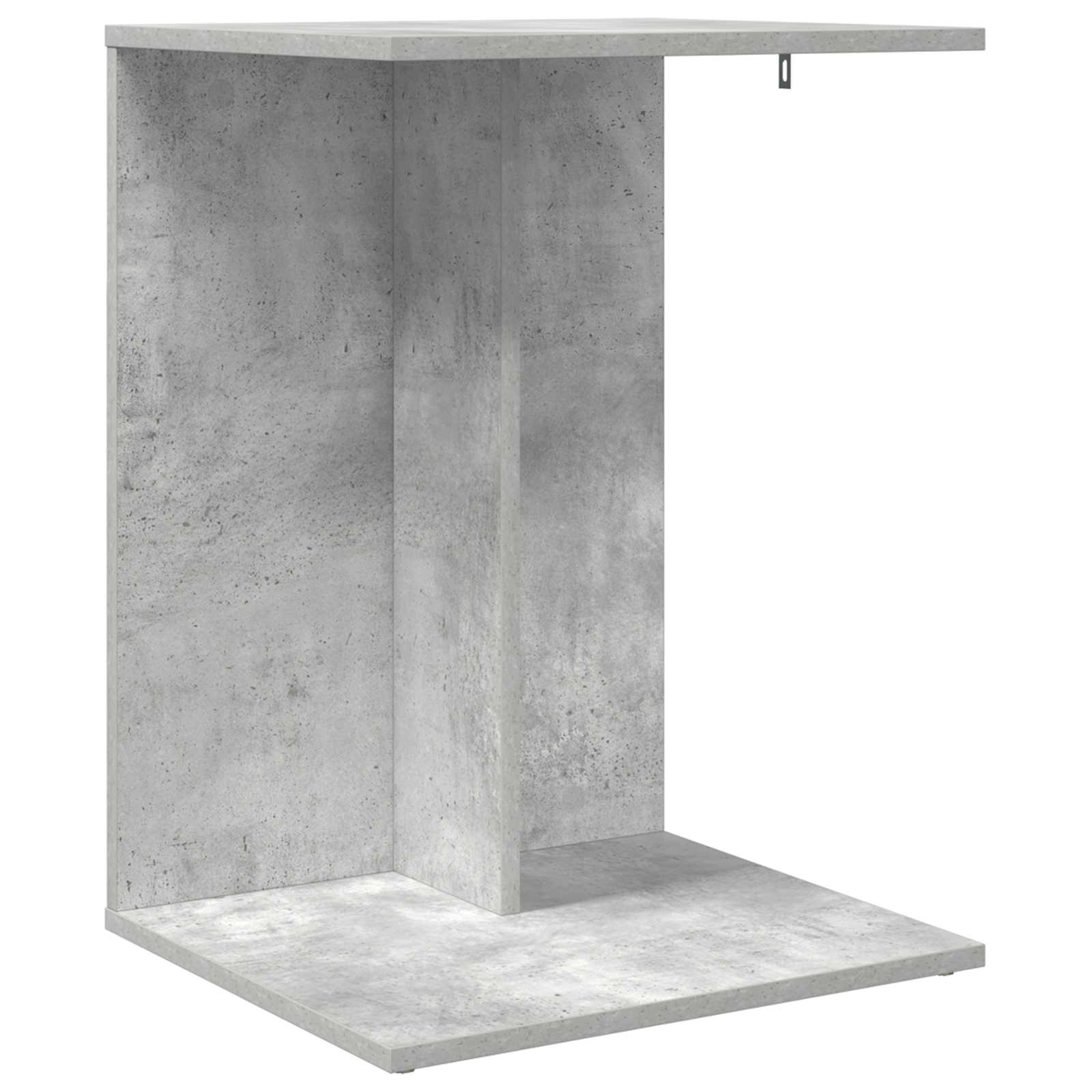 Beistelltisch Weiß 45 x 40 x 62,5 cm Holzwerkstoff