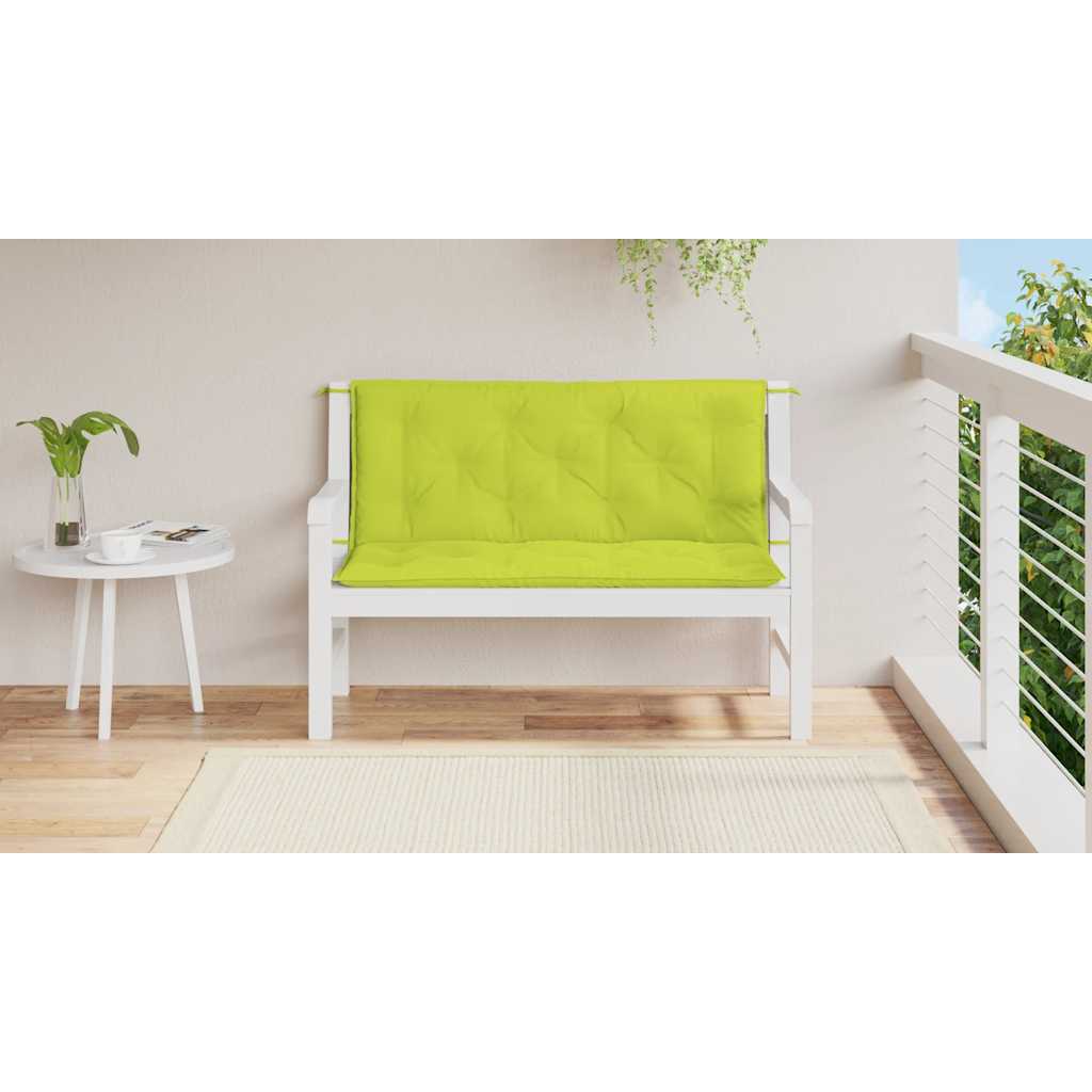 Gartenbank-Auflage Anthrazit 100x(50+50)x7 cm Oxford-Gewebe