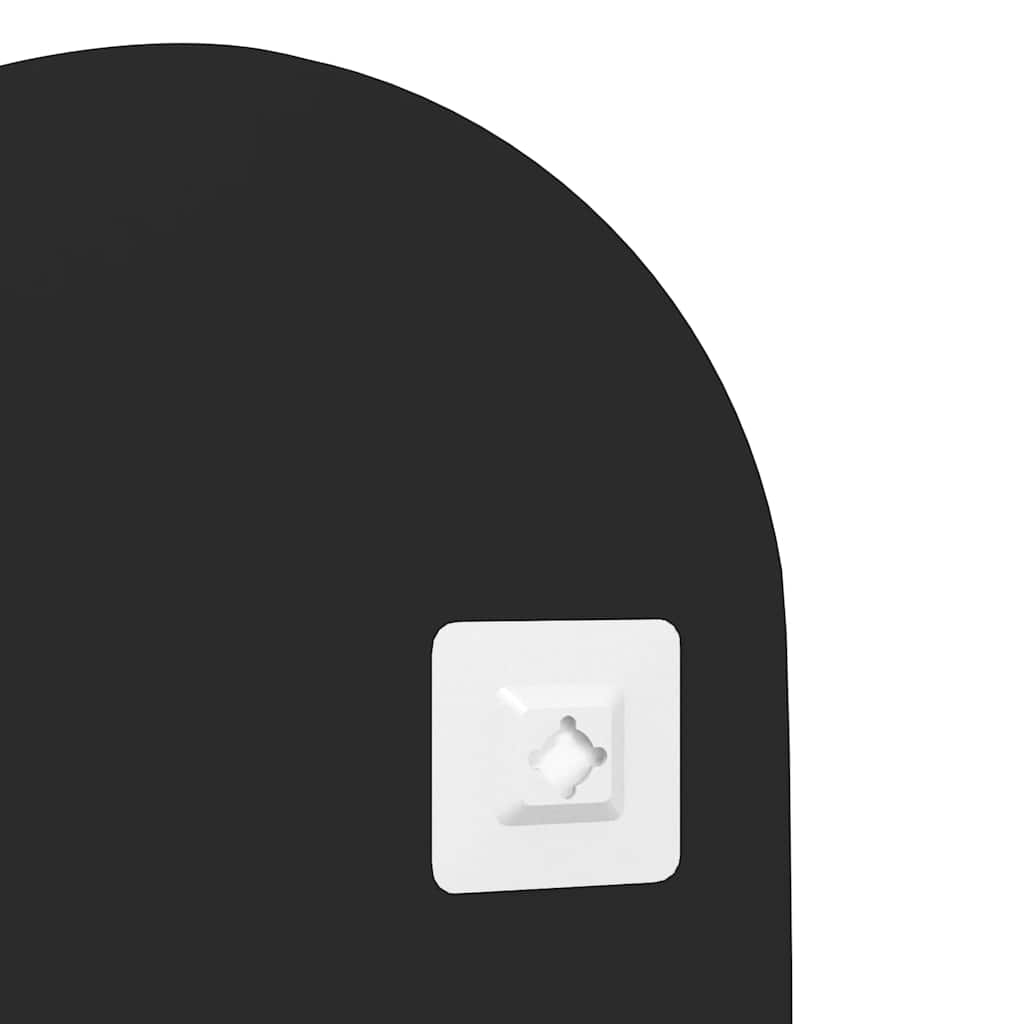 Spiegel mit LED-Leuchten 60x30 cm Glas Oval