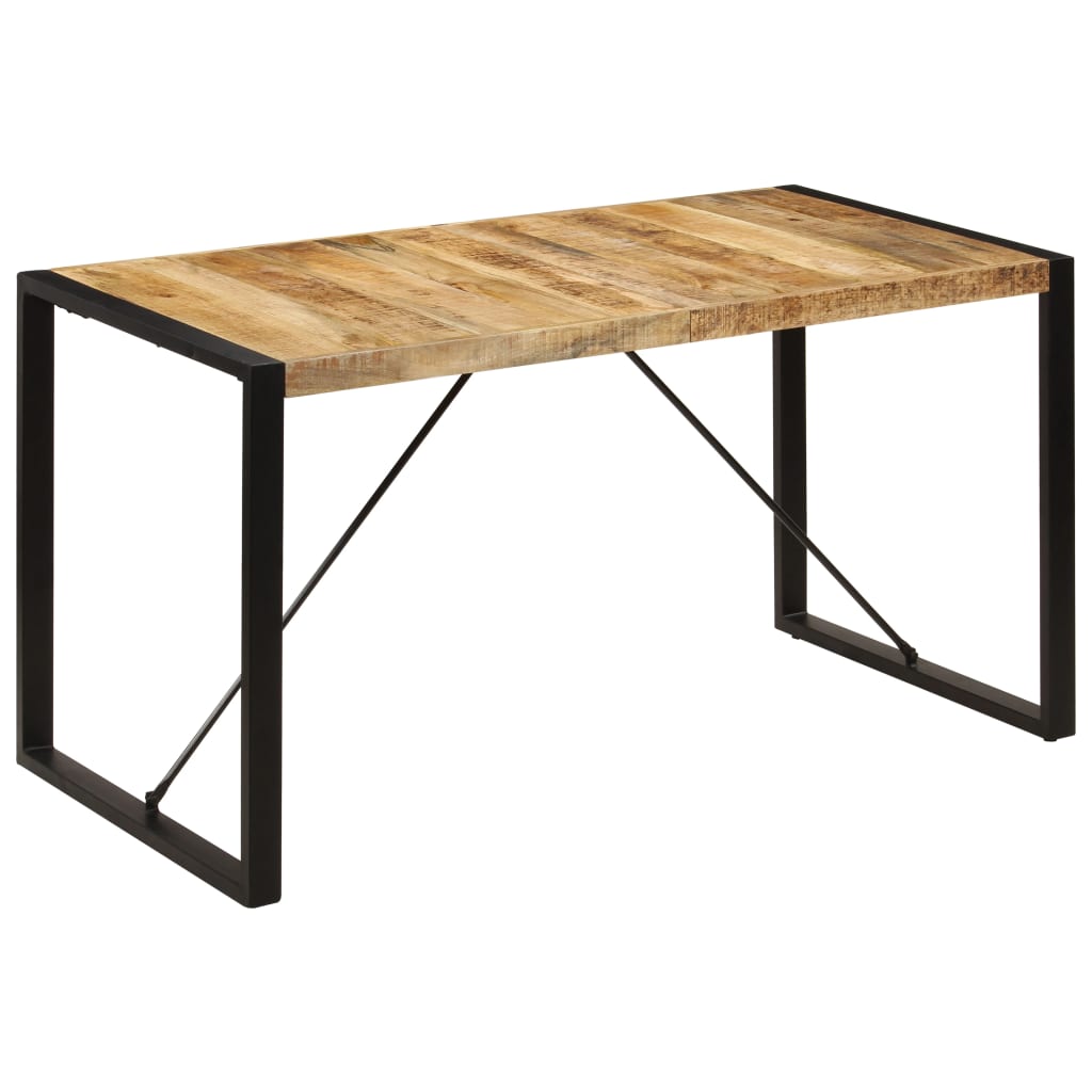 Esstisch 220x100x75 cm Massivholz Akazie