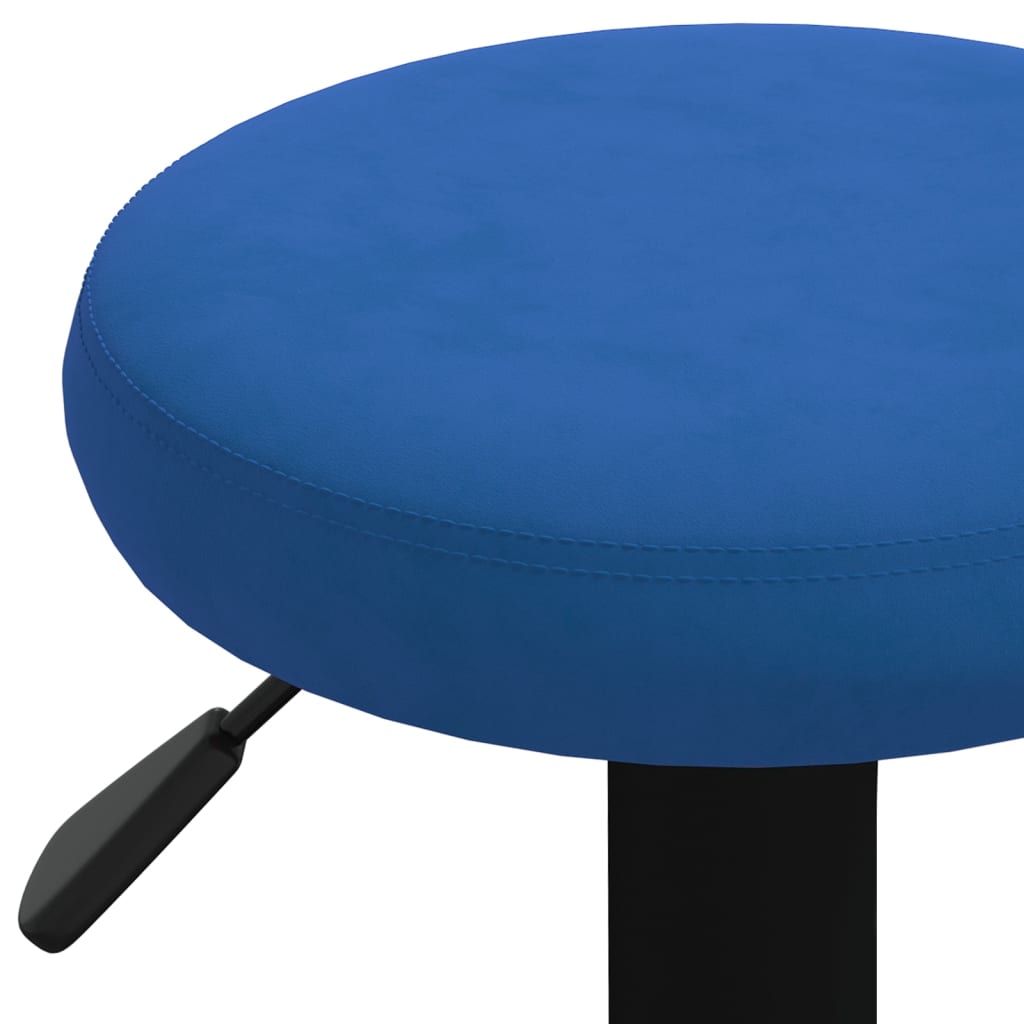 Barhocker 2 Stk. Schwarz Samt