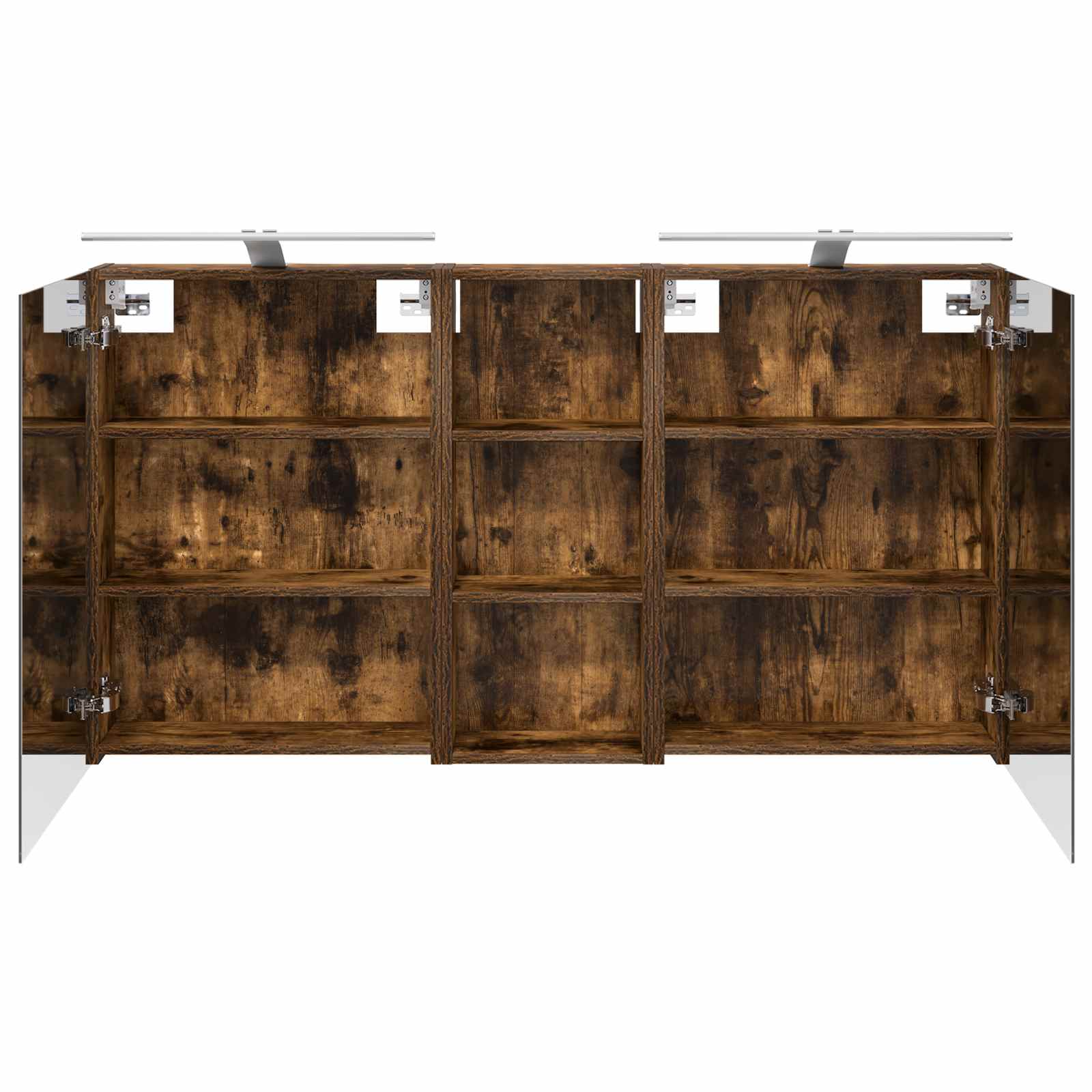 Badezimmerschrank-Set 3 pcs 80 x 10,5 x 50 cm Holzwerkstoff