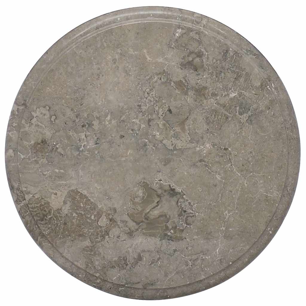 Tischplatte Creme Ø40x2,5 cm Marmor