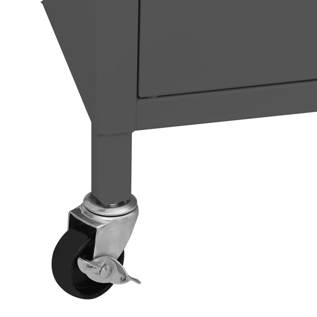 Lagerschrank Olivgrün 60x35x56 cm Stahl
