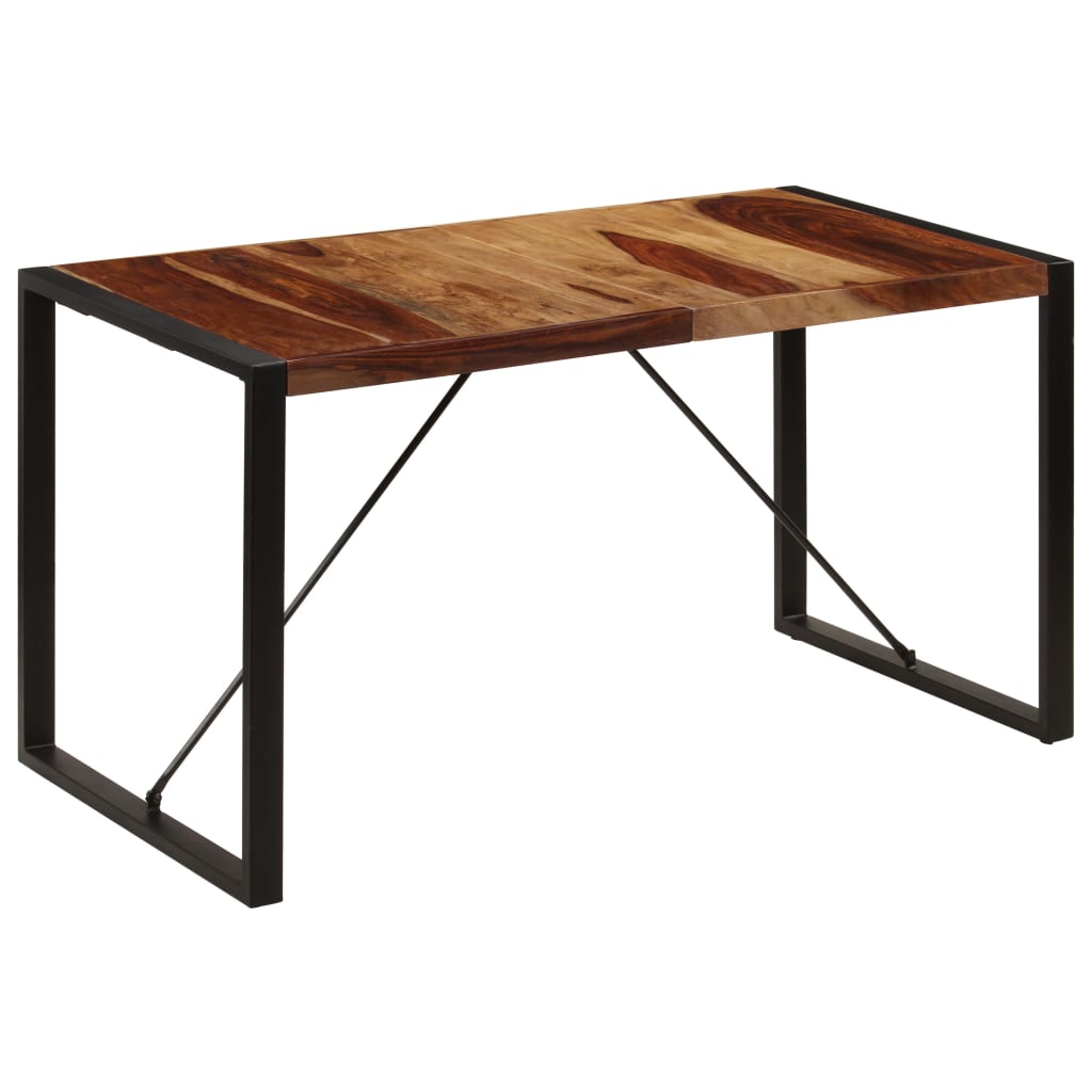 Esstisch 220x100x75 cm Massivholz Akazie