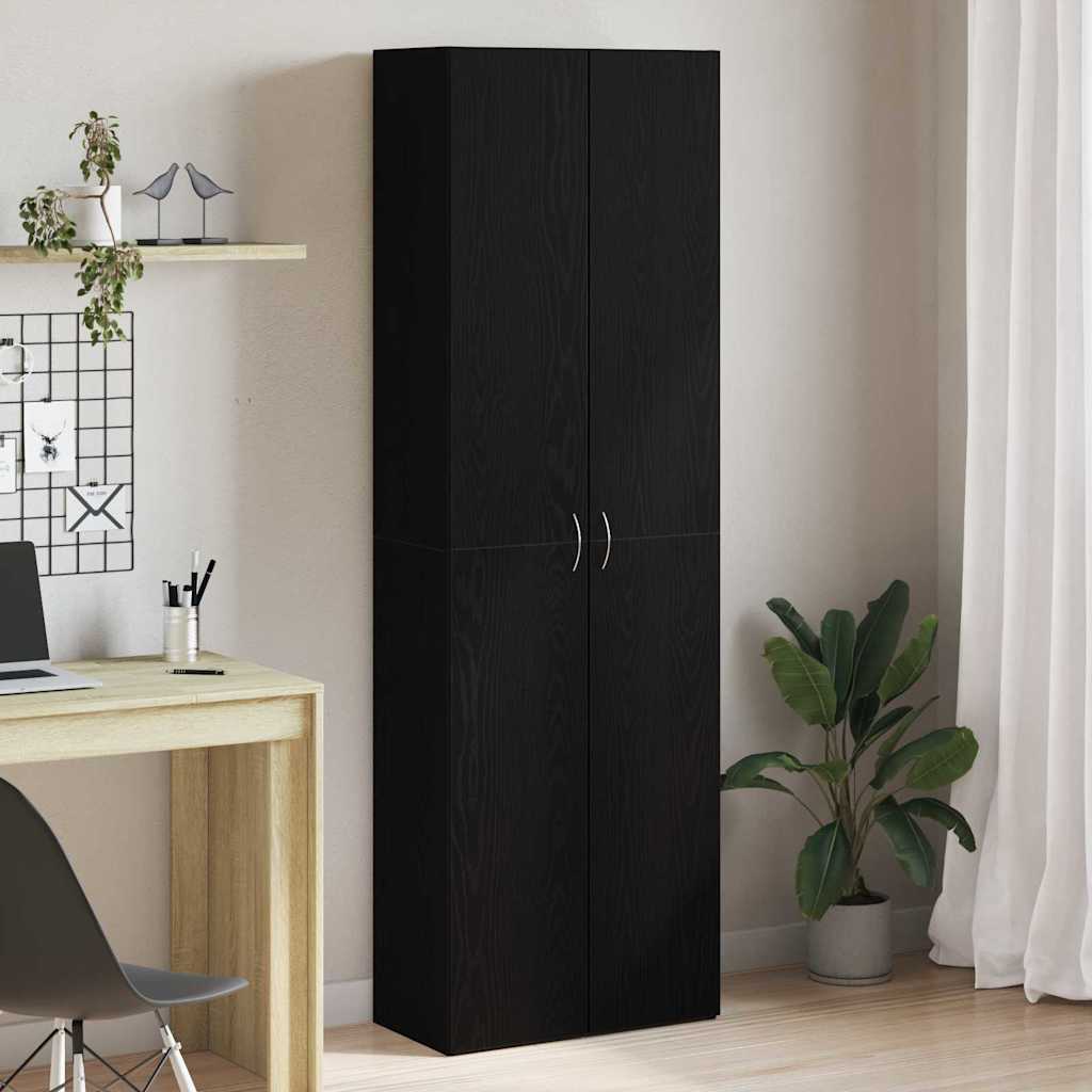 Aktenschrank Weiß 60x32x153 cm Holzwerkstoff