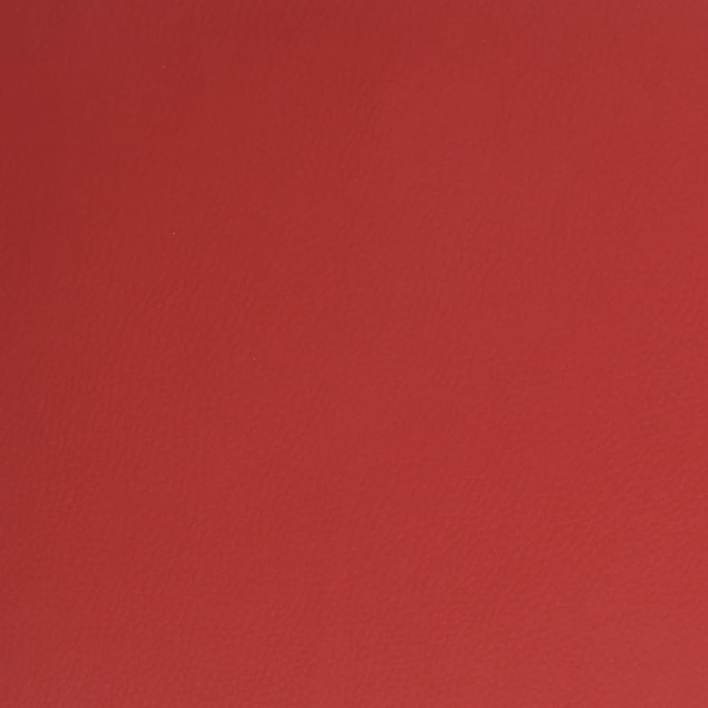 Barhocker 2 Stk. Weinrot Kunstleder