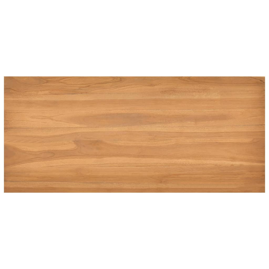 Schreibtisch 120x45x75 cm Massivholz Teak