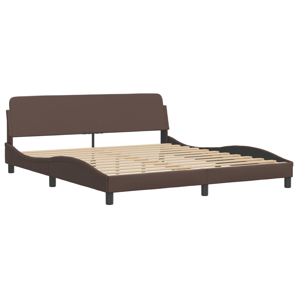 Bett mit Matratze "Dover" Schwarz 80x200 cm Kunstleder