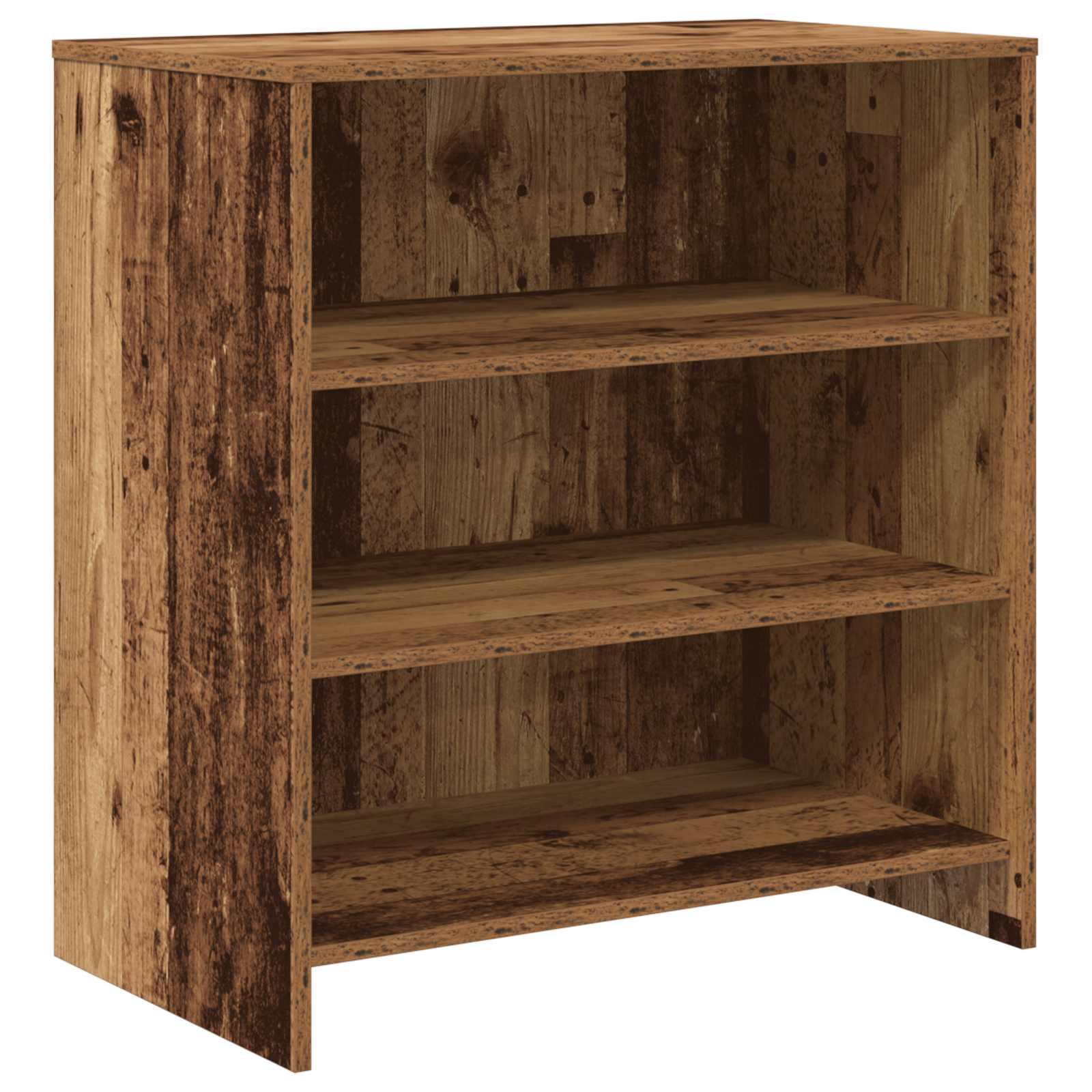 3-tlg. Sideboard Weiß Holzwerkstoff