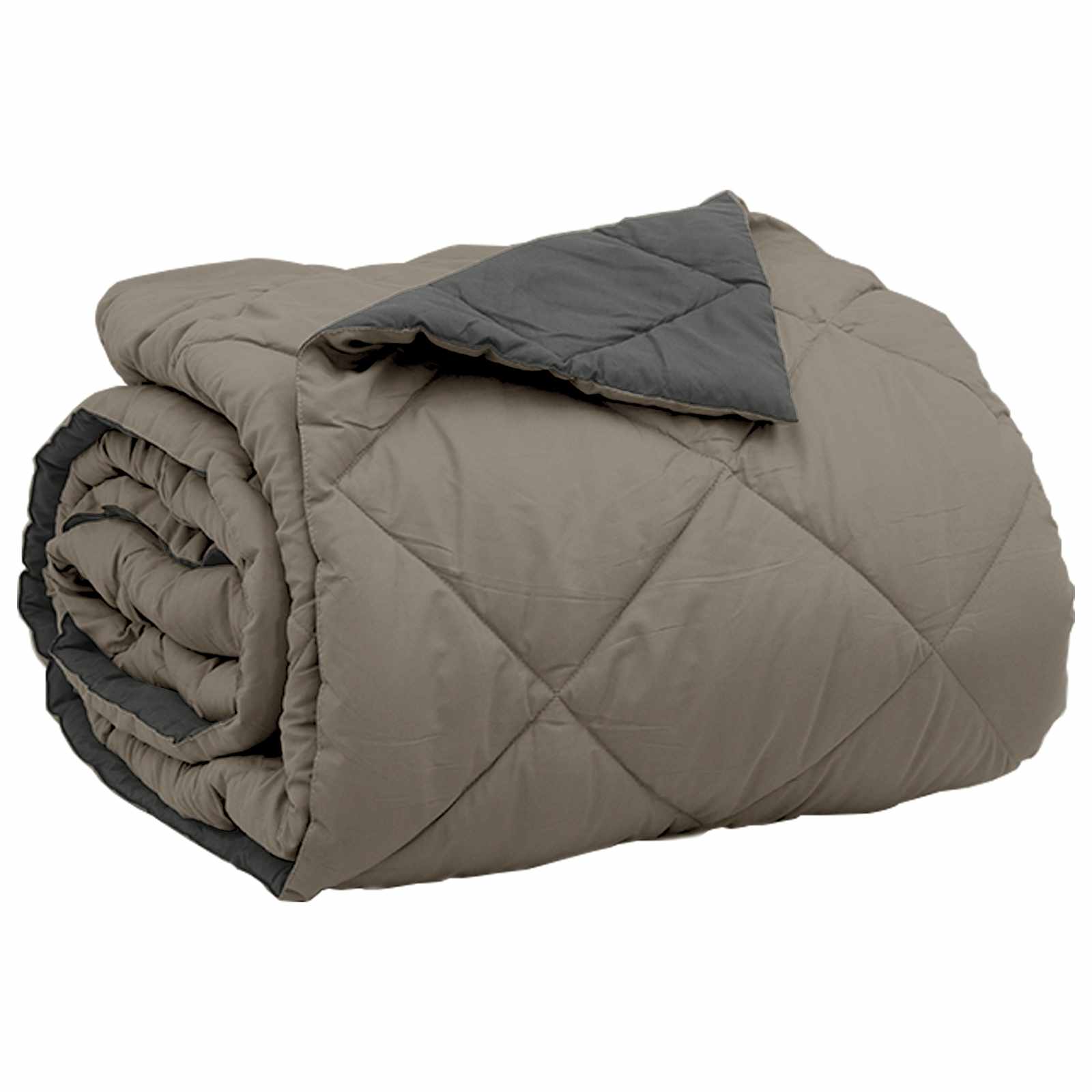 Sommerdecke Anthrazit 200 x 135 cm Mikrofaser