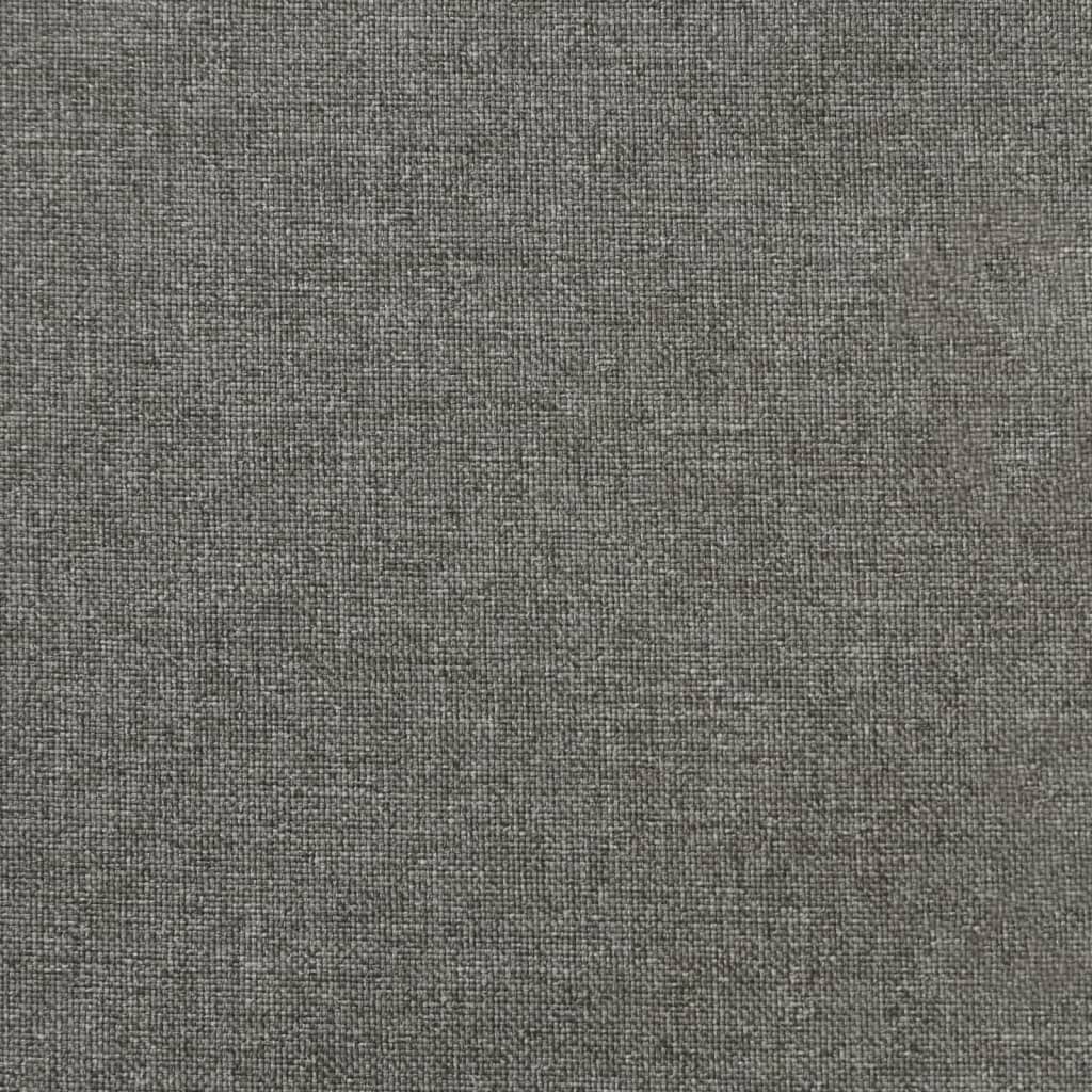Hochlehner-Auflagen 2 Stk. Melange Anthrazit 120x50x7cm Stoff