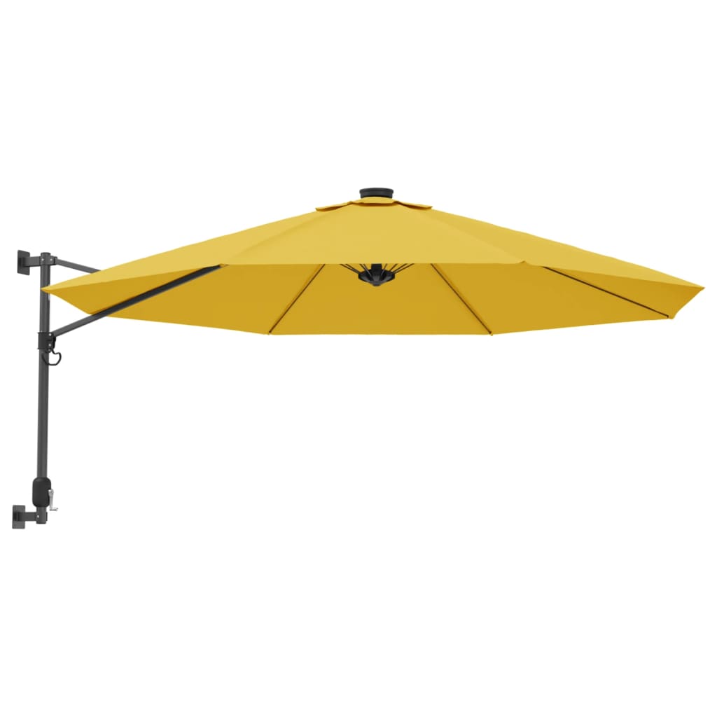 Wand-Sonnenschirm Apfelgrün 290 cm